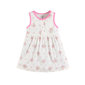 Baby Girl Toddler Girl Floral Sleeveless Dress