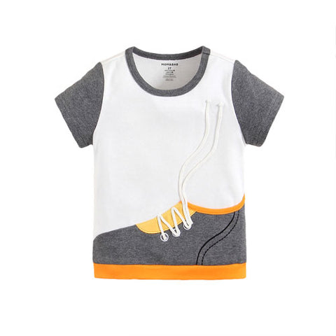 Baby Boy/Toddler Boy 3D Graphic Short Sleeve T-shirt
