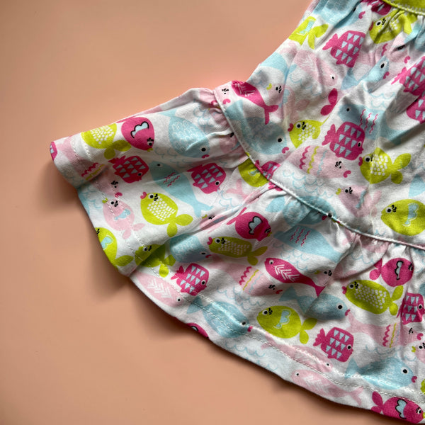 Baby Girl/Toddler Girl Print Sleeveless Dress