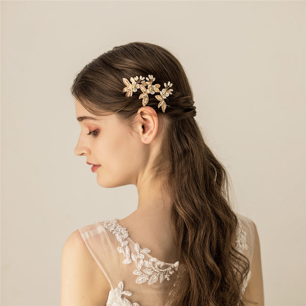 Nerine Bridal Hair pins| Handmade| Wedding Headpiece One Piece