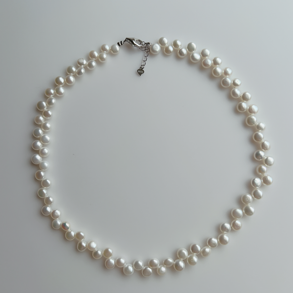 Ava Sterling Silver Pearl Necklaces