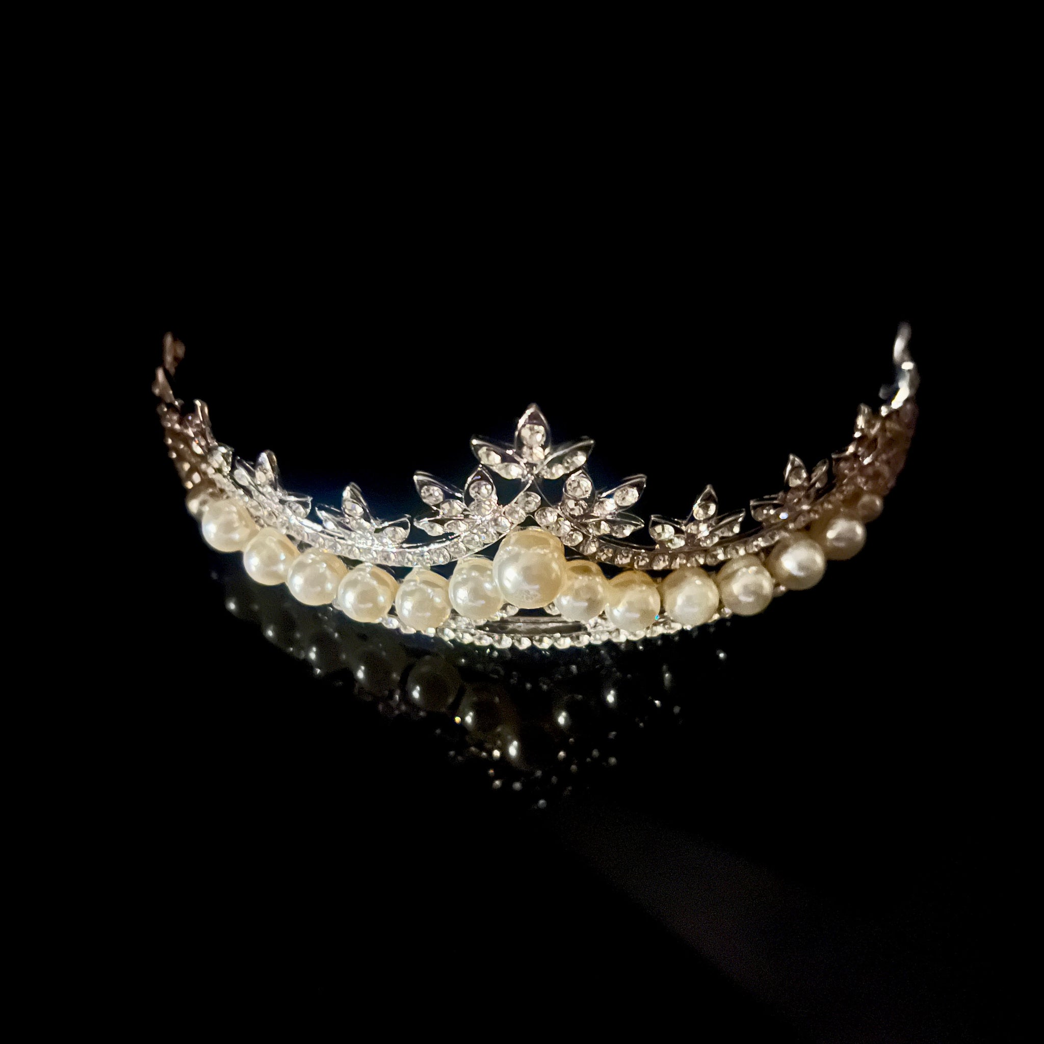 Freesia Bridal Tiara Crown