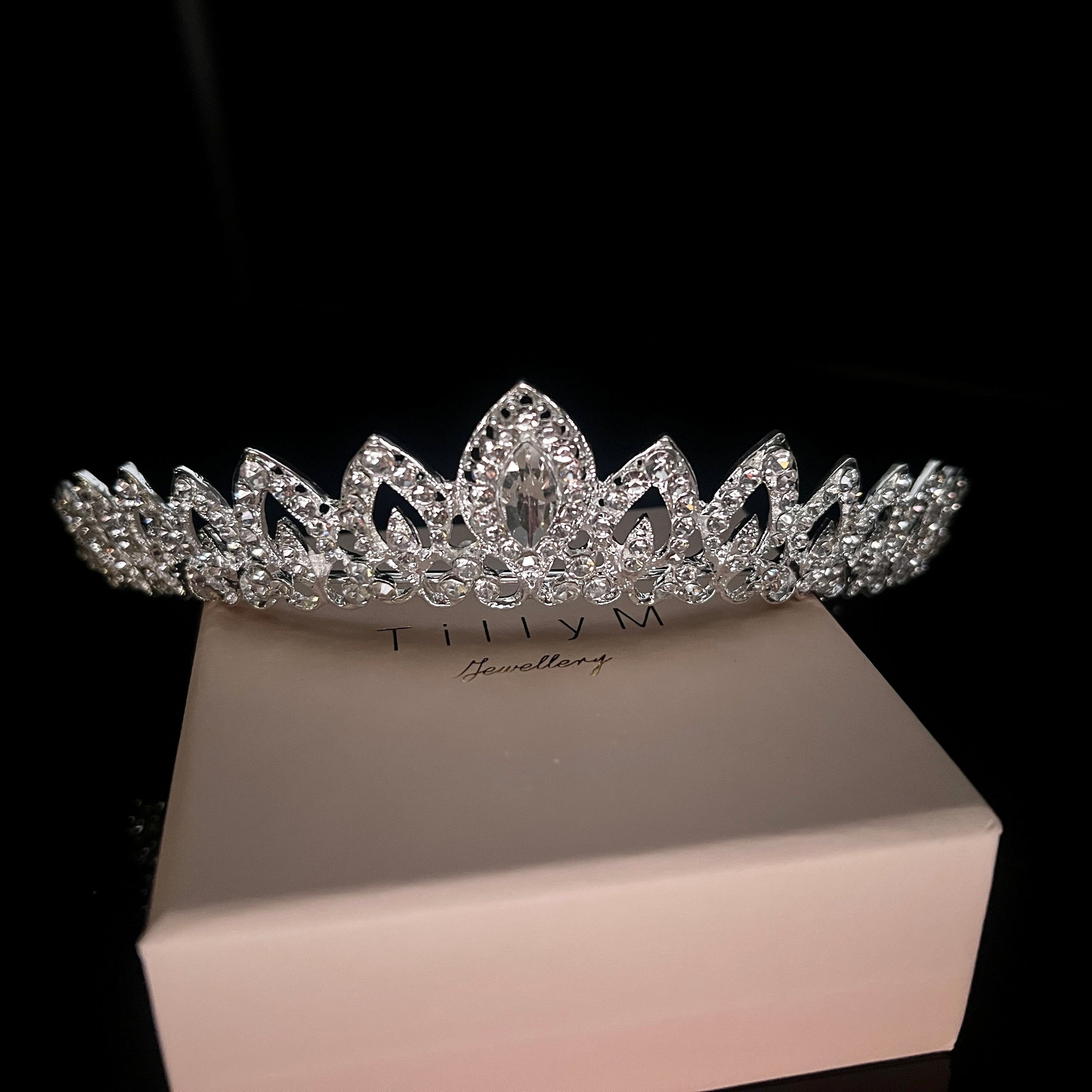 Rose Bridal Tiara Crown