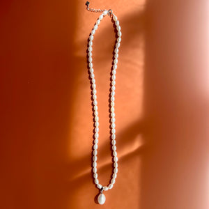 Matilda Pearl Necklaces| Sterling Silver